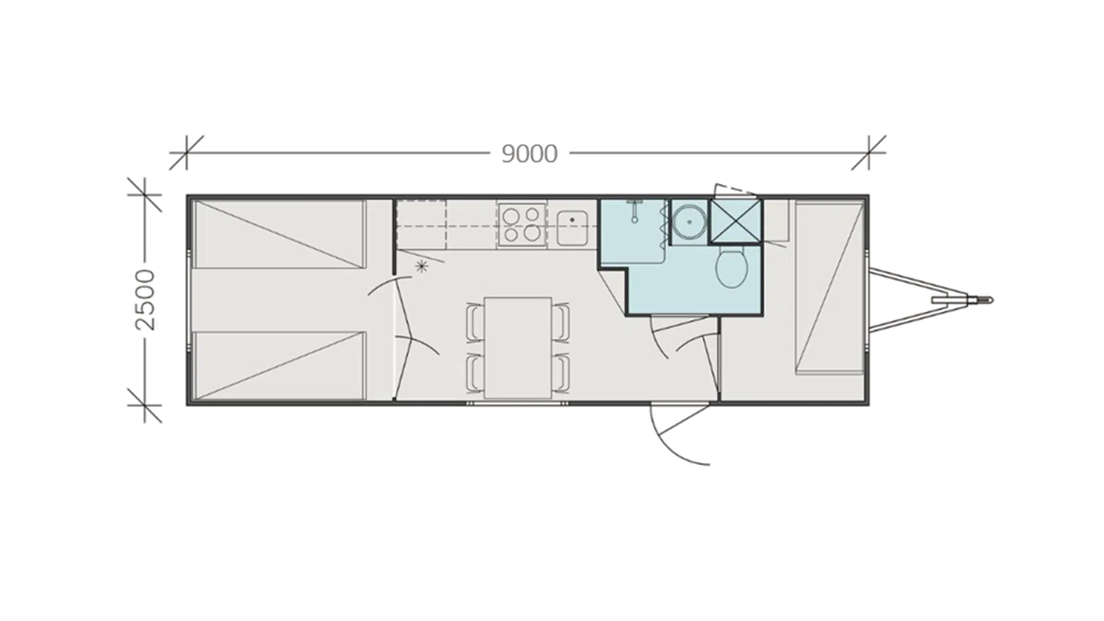 Beboelsesvogn – type 33L
