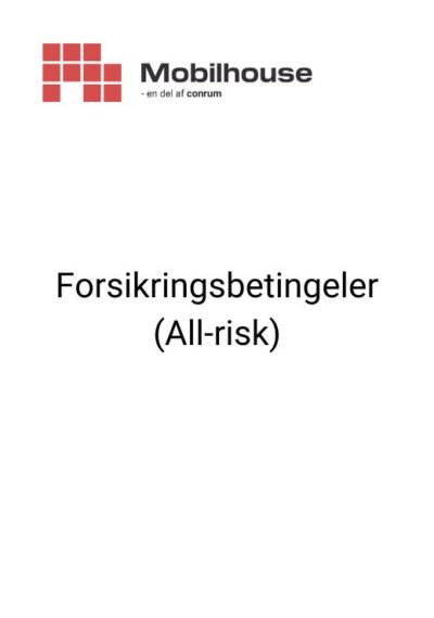 Forsikringsbetingelser