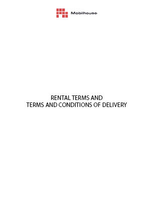 Rental terms and terms and conditions of delivery