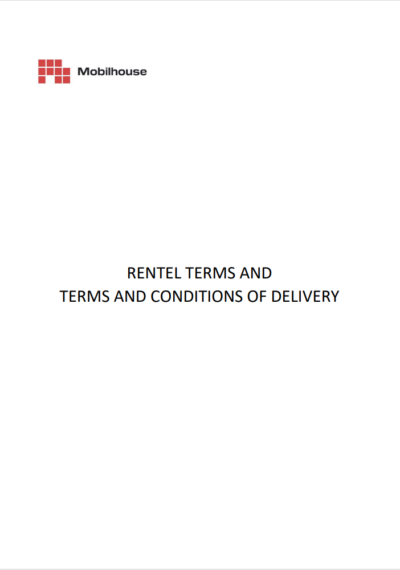 Rental terms and terms and conditions of delivery